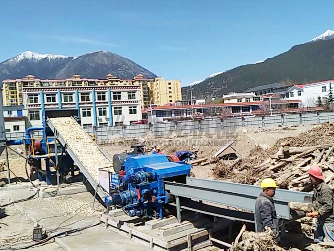 鼓式削片機(jī)生產(chǎn)線(xiàn)