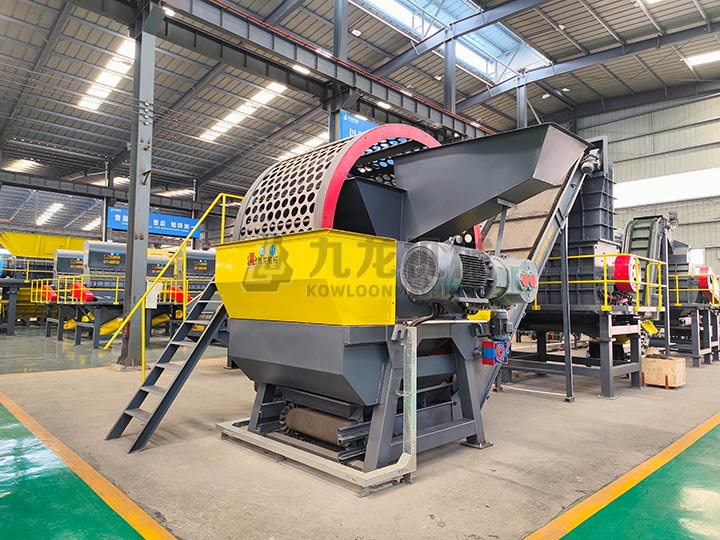 廢舊輪胎處理生產(chǎn)線